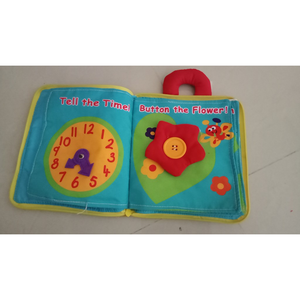 Preloved Buku Bayi Soft Book Buku Kain