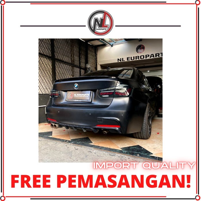 LAMPU BELAKANG BMW F30 OLED GTS SMOKE STOPLAMP TAIL LIGHT VLAND