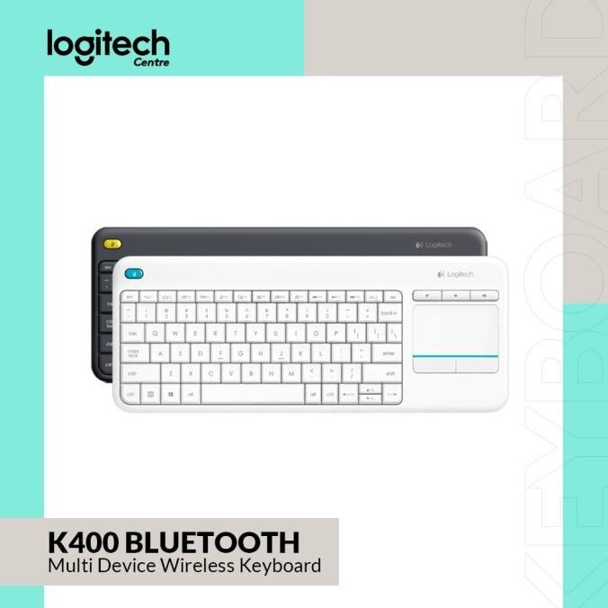 Komponen Komputer Logitech K400 Plus Wireless Keyboard Touch