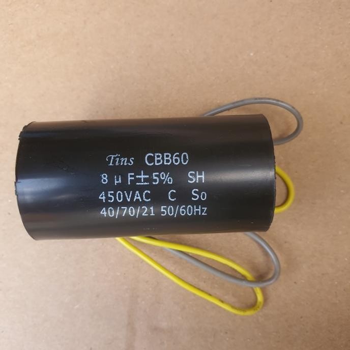 *****] KAPASITOR 8UF 450V