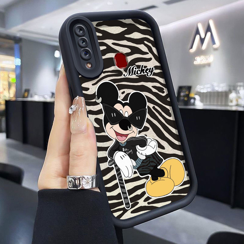 Casing Hp Samsung Galaxy A20s Case Casing Softcase pola Mickey Mouse lucu trendi sarung HP Kesing po