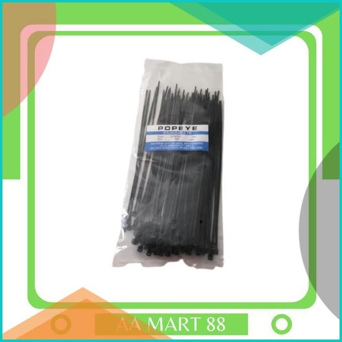 

Kabel Ties / Kabel Tis / Cable Tie 2.5 x 20 cm 100 pcs Murah - Putih