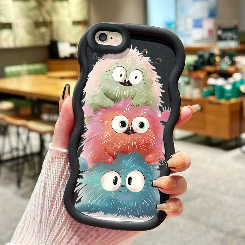 Casing Hp Untuk iPhone 6 Plus 6s Plus 7 Plus 8 Plus SE 2020 Case Softcase Casing Monster mewah HP Ke