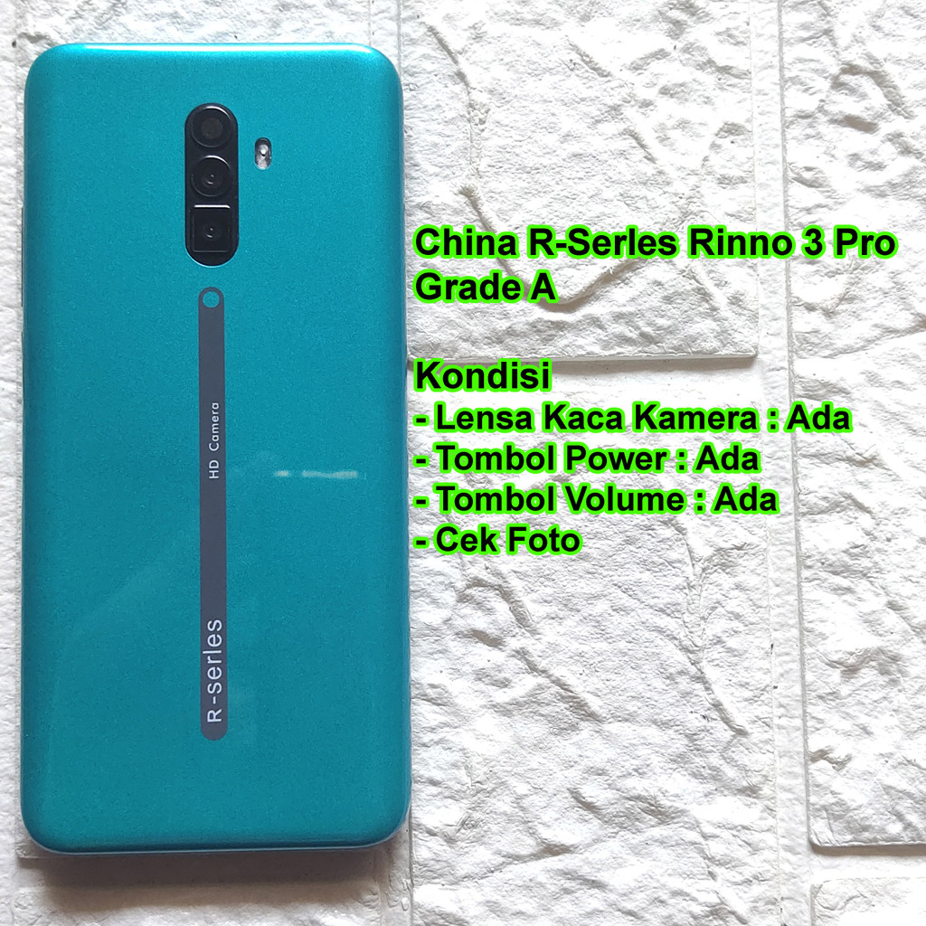 China R-Serles Rino 4 Pro Backdoor Casing Tutup Belakang Copotan