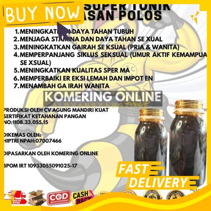 ALDYANSYAH STORE MADU SUPER TONIK POLOSAN TONIK SEGEL MERAH ORIGINAL BPOM TERBAIK