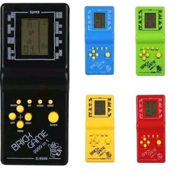 Game Tetris Mainan Jadul Tahun 90an Brick Game/Gimbot Tetris