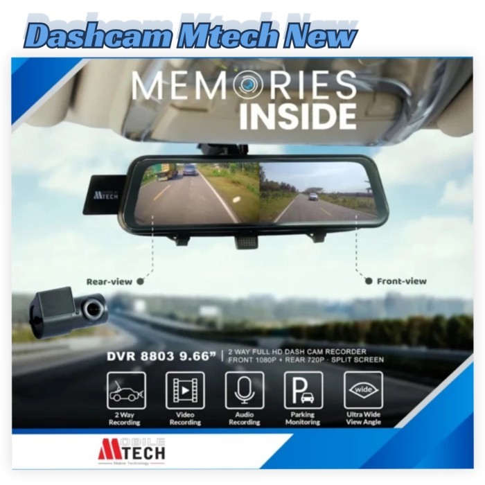 TV Spion 9.66" Digital Video Recorder M-Tech DVR-8803 - Dinasti Audio