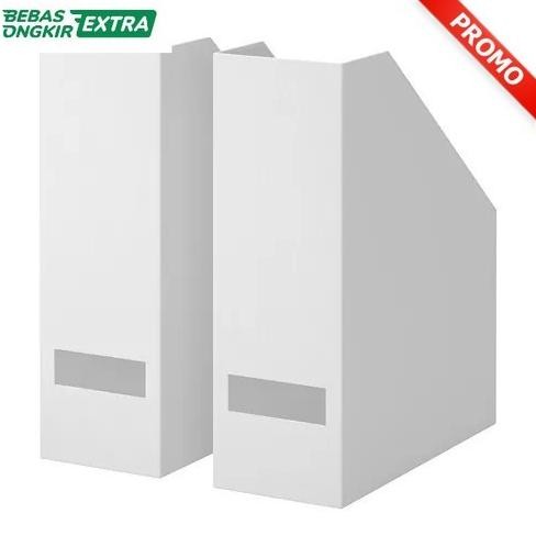 

ORI BOX FILE/TEMPAT FILE DOKUMEN MAJALAH BUKU (2PCS) MULTIFUNGSI - PUTIH 2410T