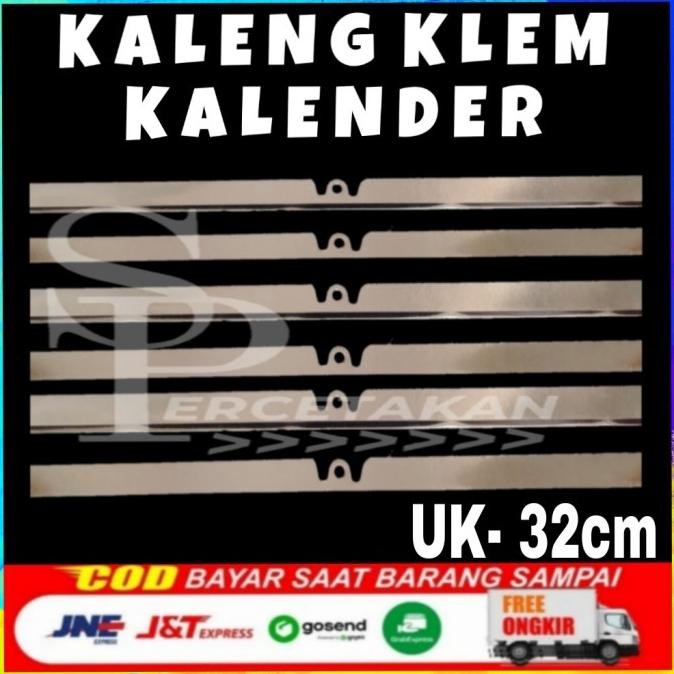 

Klem Kalender 32Cm / Klip Kalender 32Cm / K Klem Seng Kalender Kualitas Premium