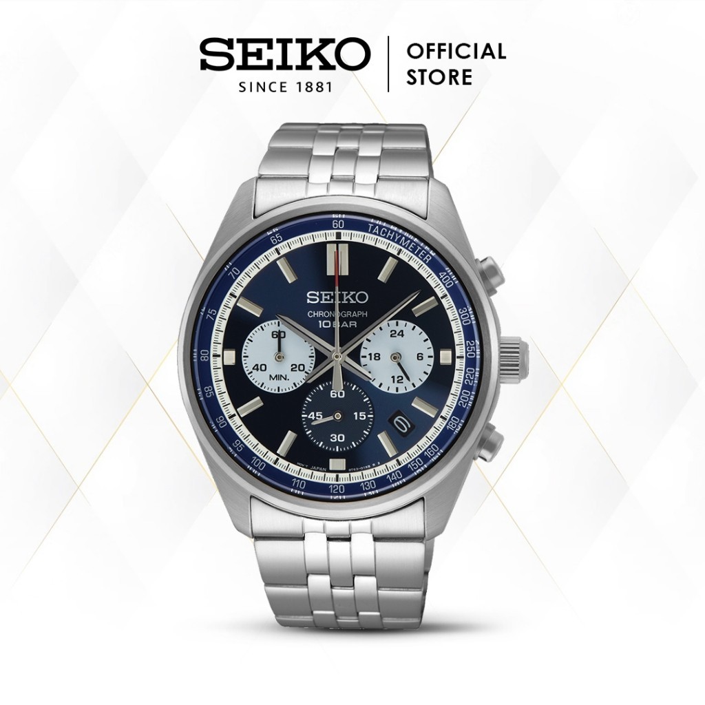 Seiko Chronograph SSB427P1 SSB427 Quartz Stainless Original