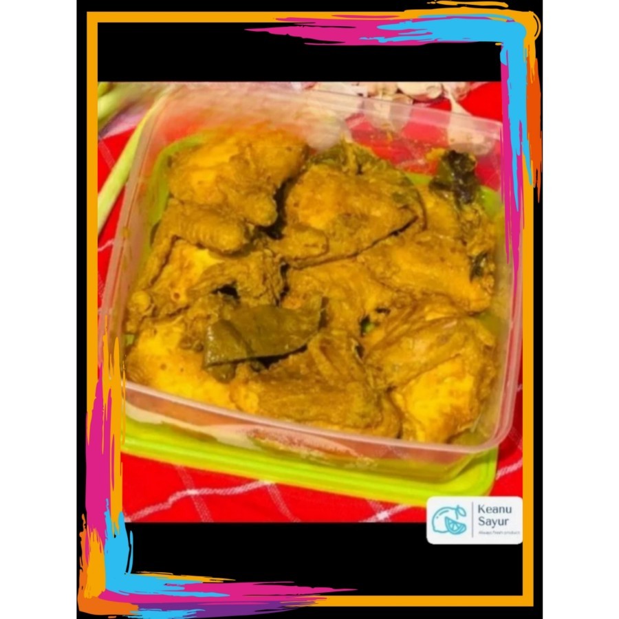 

sayap ayam ungkep bumbu kuning siap masak - 1 kg