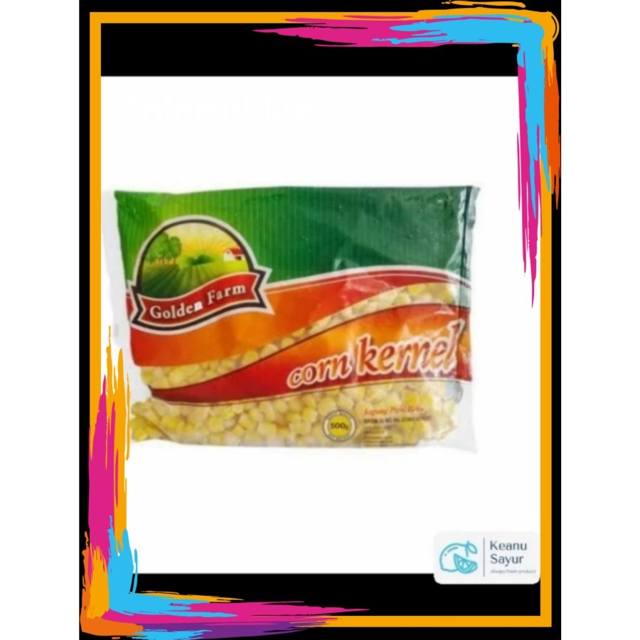 

golden farm corn kernel 500gr