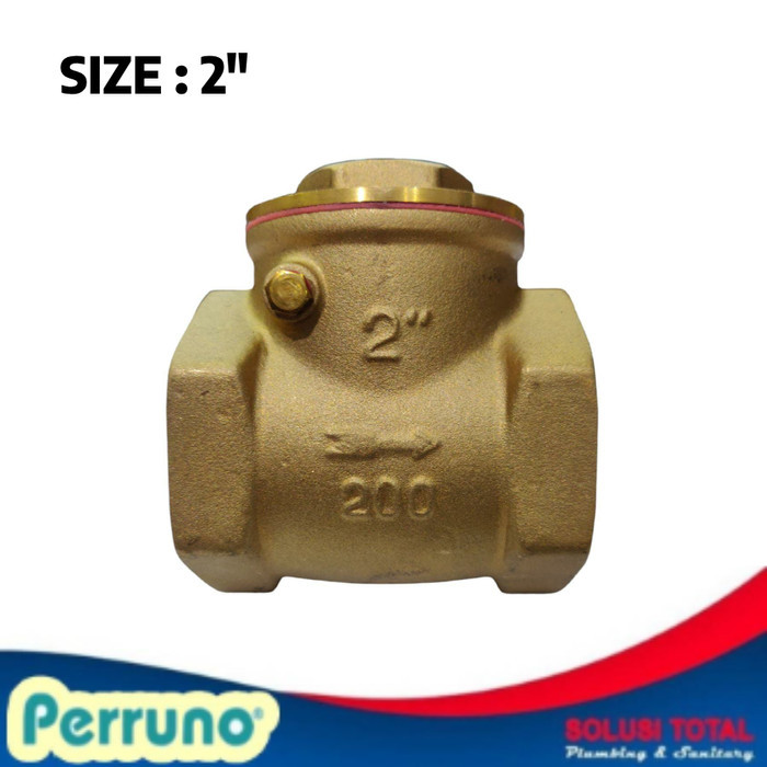 Check Valve 2 Inch Klep Tabok 2" PERRUNO By Onda