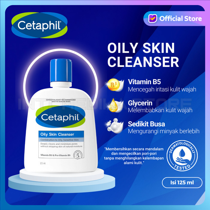 Cetaphil - Oily Skin Cleanser Sabun Cuci Muka Sabun Cetaphil