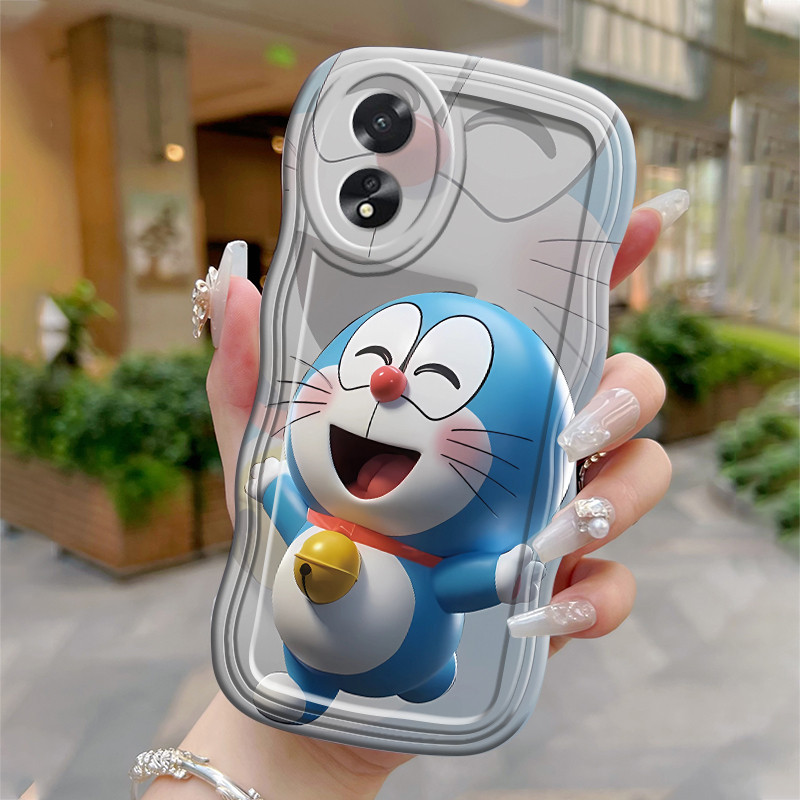 Casing Hp Untuk OPPO A18 A38 Case Softcase Casing merokok Dingdang kucing HP Kesing trendi penutup p