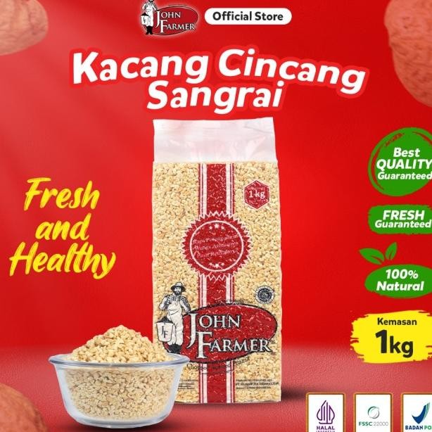 

Kacang Sangrai - John Farmer Chopped Roasted Peanut 1Kg