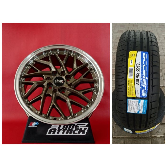honda jazz rs,brio,mobilio,paket velg plus ban R16 inch