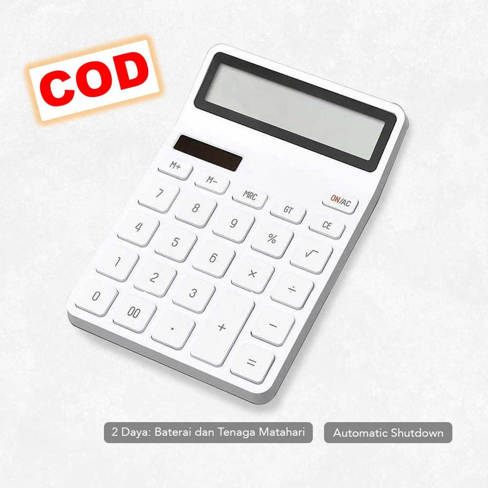 

Kalkulator 12 Digit Dual Power Tenaga Surya Solar Battery Calculator