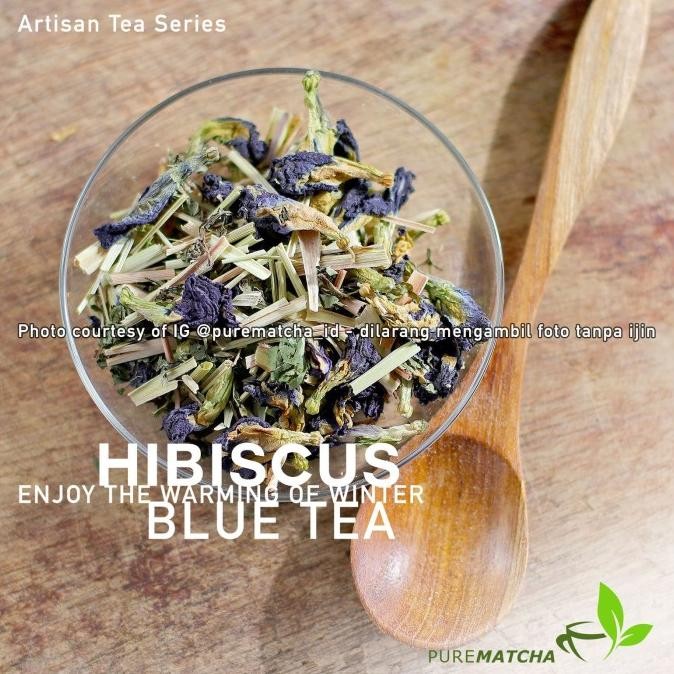 

Artisan Tea Cafe - Butterfly Pea Tea Teh Bunga Telang Blue Tea 50Gr
