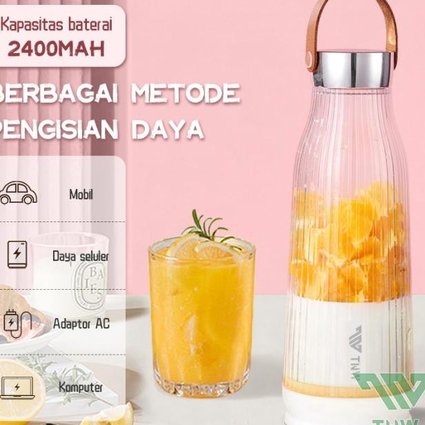 Tnw Blender Portable 6 Pisau Ni R Botol Blender