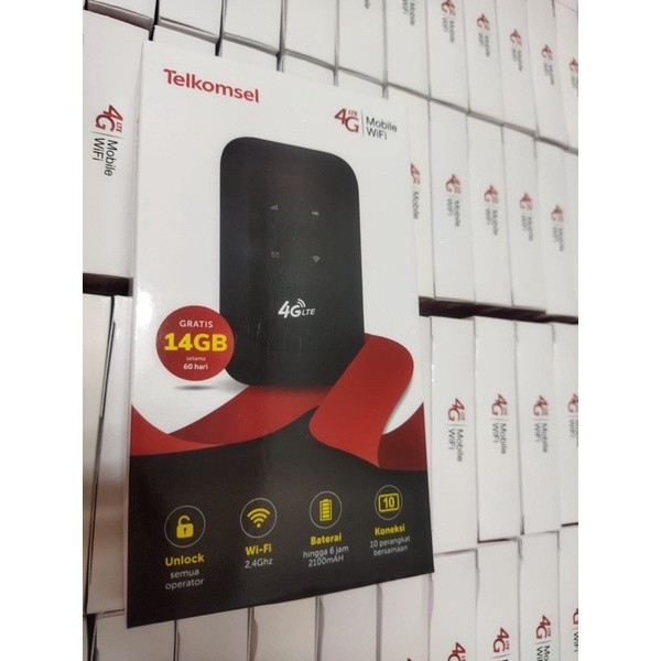 TERBARU Modem Wifi 4G All Operator JIO JMR591 Free Telkomsel 14GB Unlock