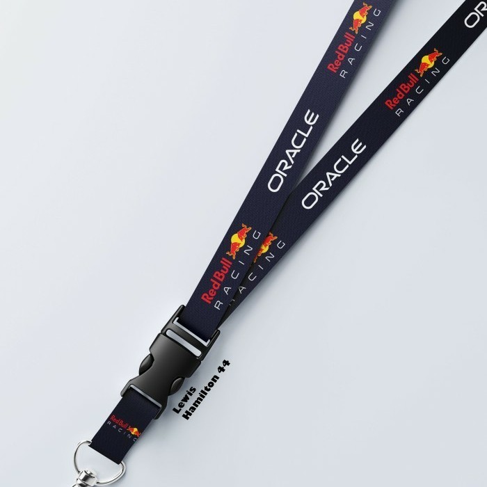 

Lanyard F1 Formula 1 Red Bull Racing Max Verstappen Dua Sisi Satuan