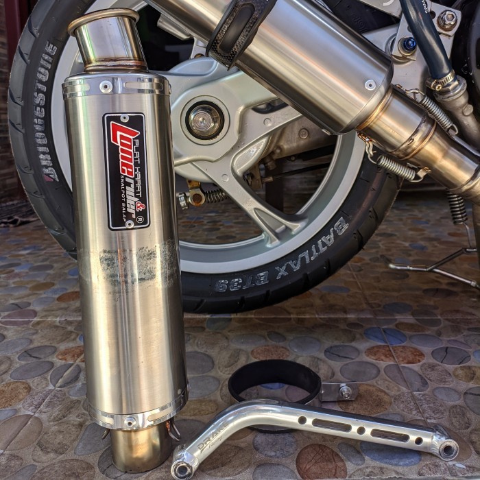 {Bekas} Silincer lone rider Cmms 28cm second joss Diskon