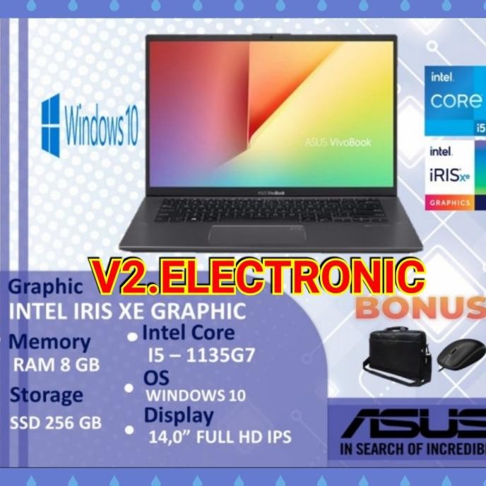 Diskon Besar Laptop Asus F415Ea Intel Core I5-1135G7 | Ram 8Gb | Ssd 256Gb | Win10
