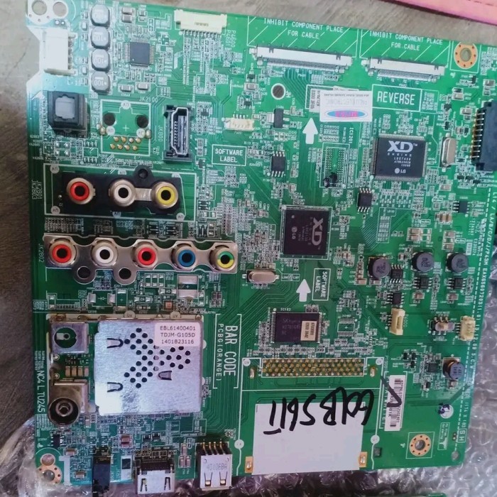 MB MAINBOARD MOTHERBOARD MOBO MODUL MESIN TV LED LG 60LB561T 60LB561