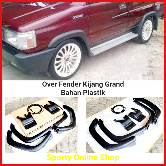 OVER FENDER KIJANG SUPER KIJANG GRAND KIJANG JANTAN BAHAN PLASTIK ABS