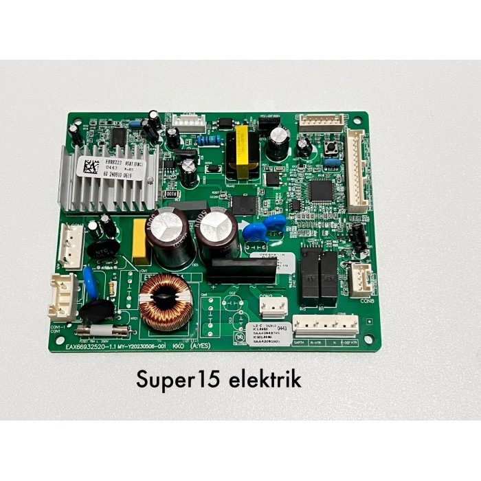 MODUL PCB EBR82230443 LG INVERTER GNB185SQBK PCB KULKAS LG INVERTER GN-B185SQBK (2 PINTU) (188)