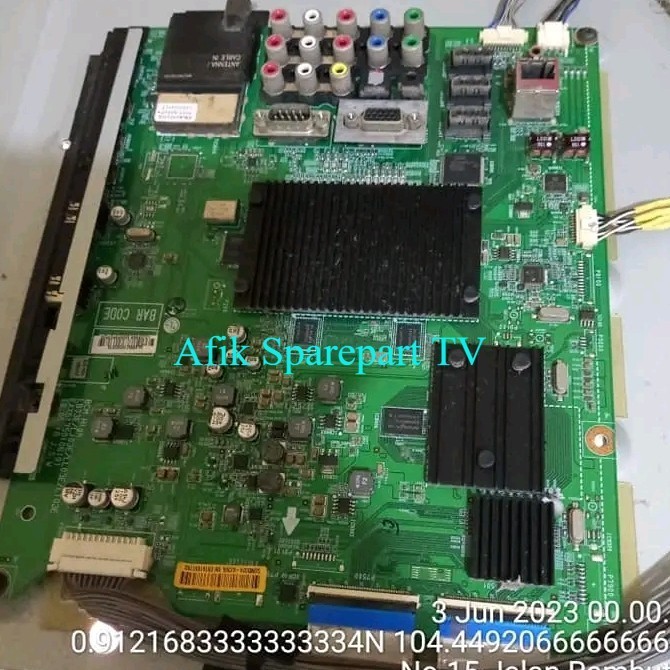 MB - MAINBOARD - MOTHERBOARD - MESIN TV LCD LED LG 42LE5500-TA