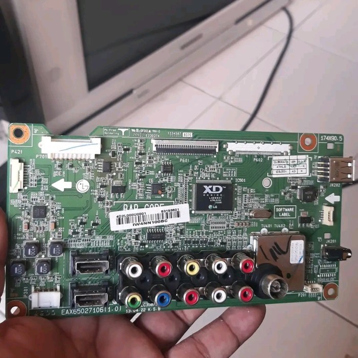MB - MAINBOARD - MOTHERBOARD - MESIN TV LG 32LN4900-TD - 32LN4900
