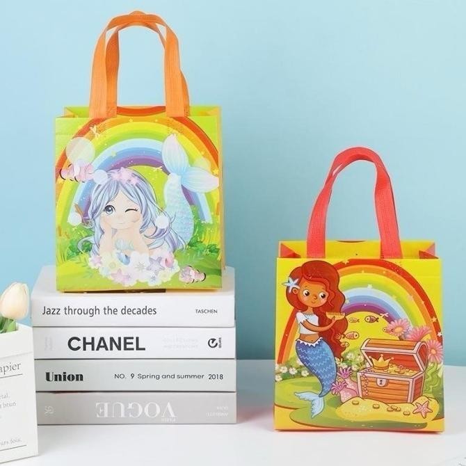 

COD [ 12PCS ] Tas Souvenir Ulang Tahun / Goodie Bag Ultah / Tas Hampers S Is75