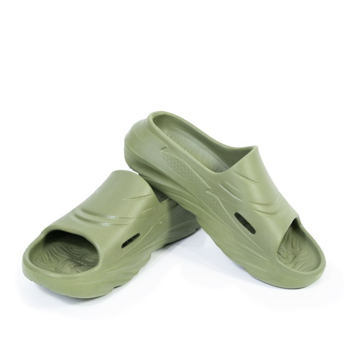 Porto X - Oscar Military Green Slides Terbaik