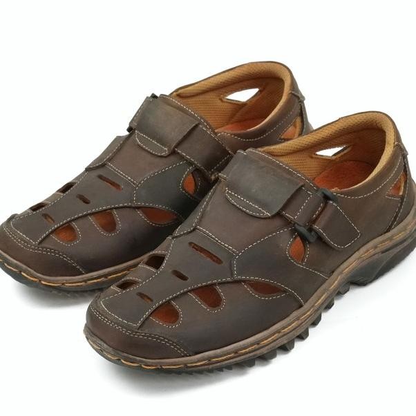 Sepatu Sandal Pria Kulit Sendal Fordza Dp.302