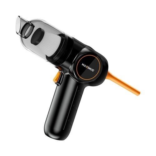 Maximus Penghisap Debu Dan Blower Vacuum Cleaner Mini Hitam - Alat Pembersih Serbaguna dengan Desain Compact