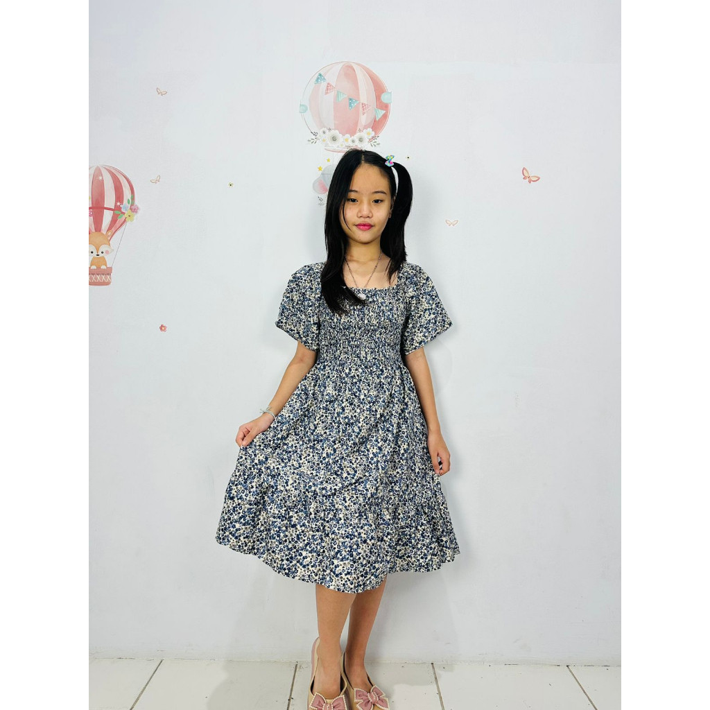 Dress Anak Perempuan 3 4 5 6 Tahun Prinses Gaun Ultah Kids Drues Gaon Natal Pakaian Princes Bju Ulan