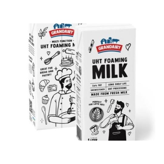 

Grandairy Uht Foang Lk Dus 12X1Ltr - Gosend Grab Only