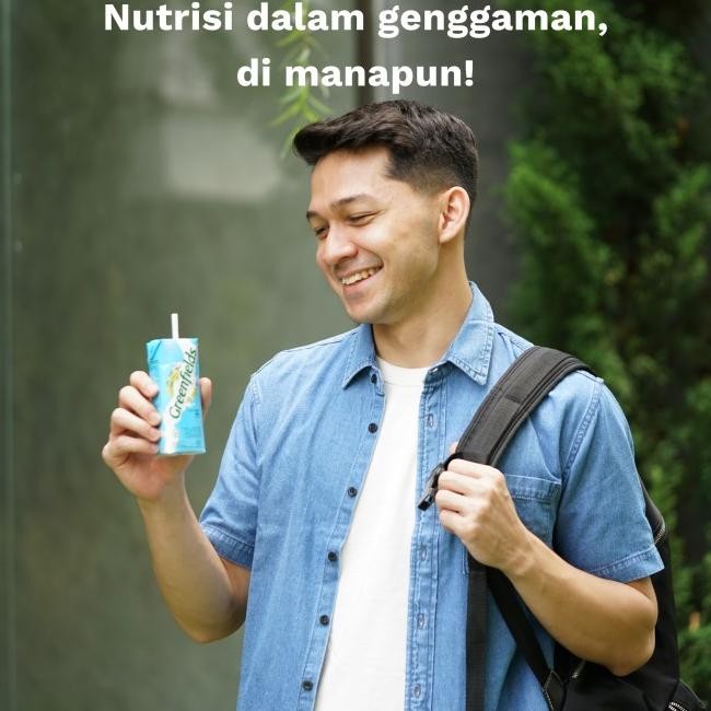 

[Lebih Hemat] Susu Greenfields Uht Full Cream 105 Ml X 1 Karton