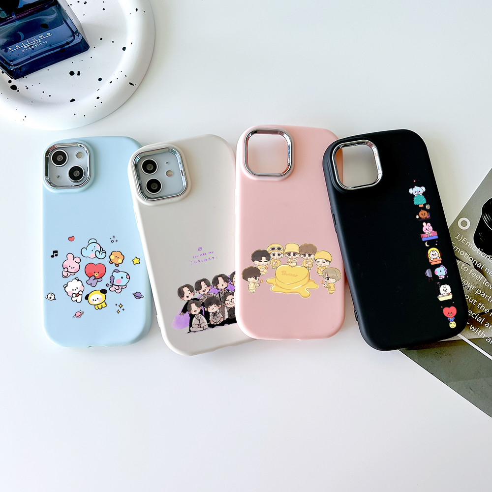 Premium Case SAMSUNG Casing SAMSUNG Full Cover SAMSUNG Motif BT21 Cartoon Softcase SAMSUNG A02 A03S 