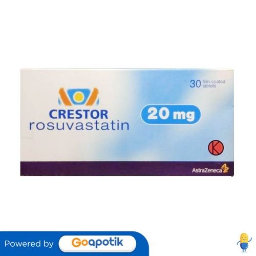CRESTOR 20 MG BOX 30 TABLET
