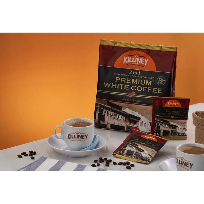 

Killiney 2-In-1 Premium White Coffee (15 Sachets Of 30G Each)