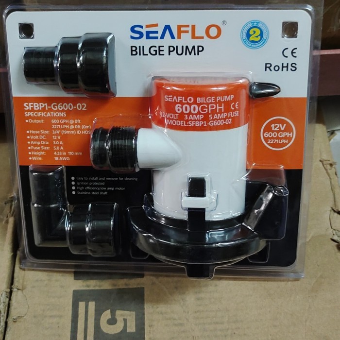 

Beli - Bilge Pump Seaflo 600Gph / Pompa Celup