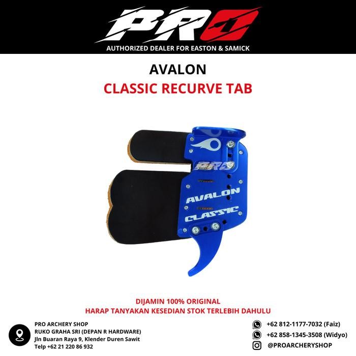 Avalon Recurve Tab Classic / Fingertab / Finger Tab