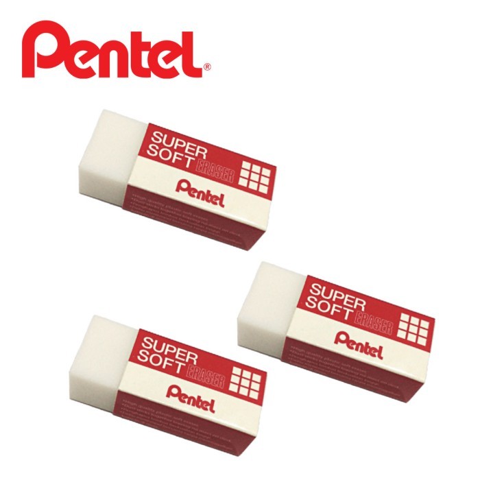 

Beli - Pentel Super Soft Eraser Zese - 03Idpenghapus Pensil Pentel Original