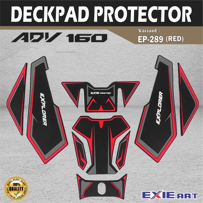 DECKPAD HONDA ADV 160 - TANKPAD ADV 160 - AKSESORIS ADV 160