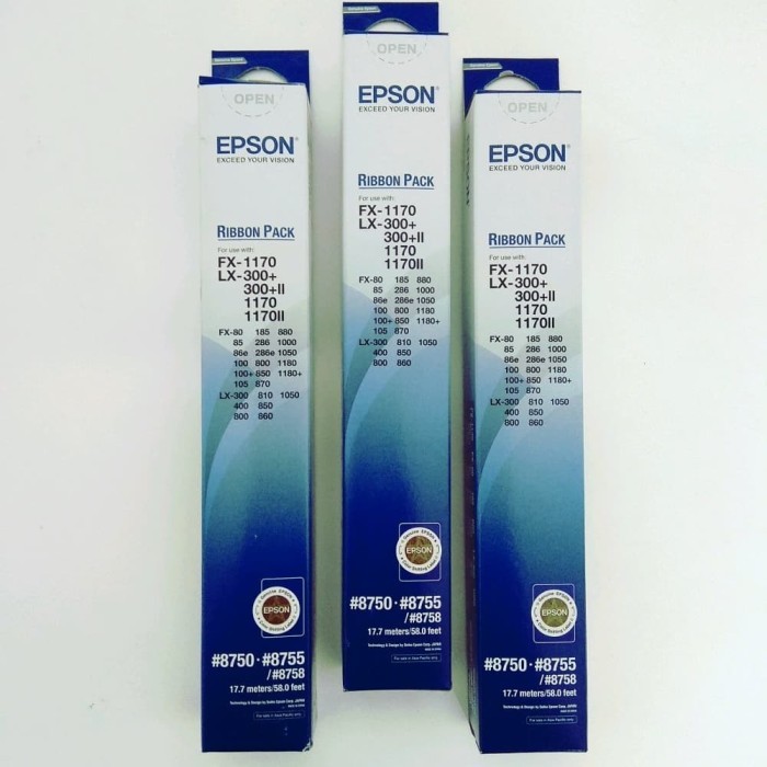 

Beli - Ribbon Pack Epson Lx300 Ori/Refill Pita Epson Lx-300/Epson 8750/8755