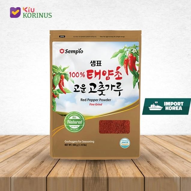 

K- Sempio Gochugaru Red Pepper Powder For Seasoning/Bubuk Cabai Merah Korea 500Gr.