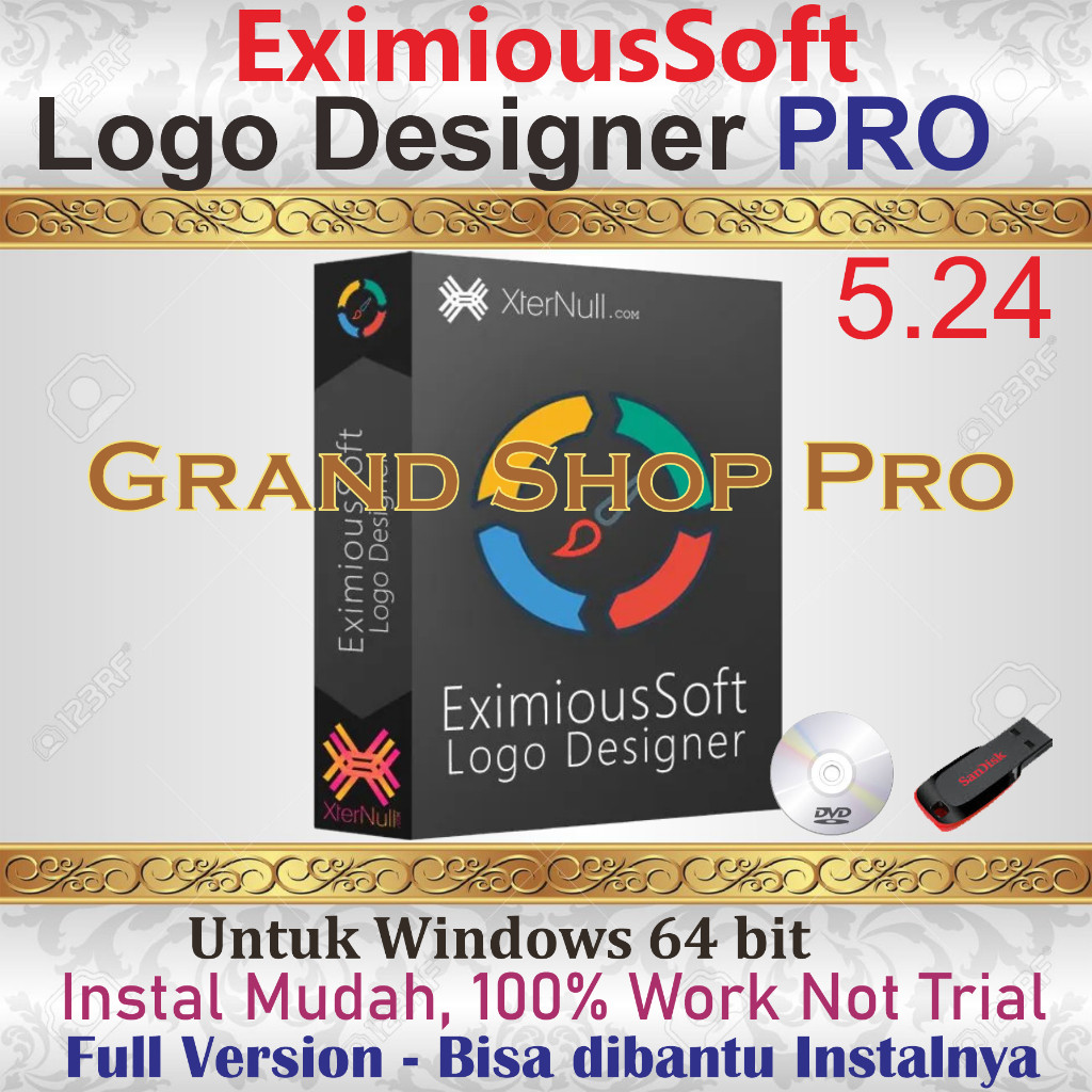 EximiousSoft Logo Designer Pro (Full Version, Not Trial)